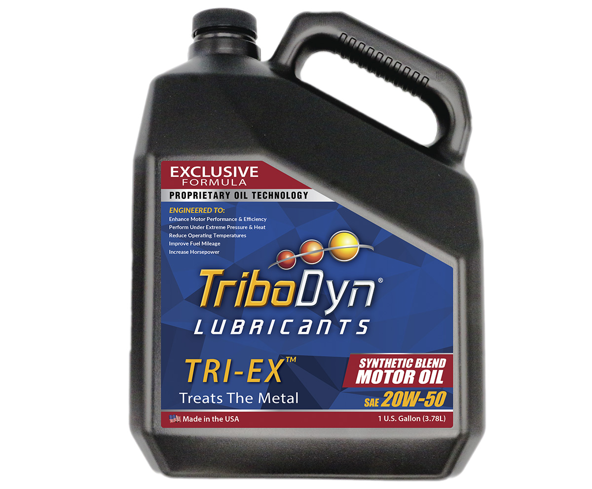 TRI-EX 20W-50 Synthetic Blend Motor Oil