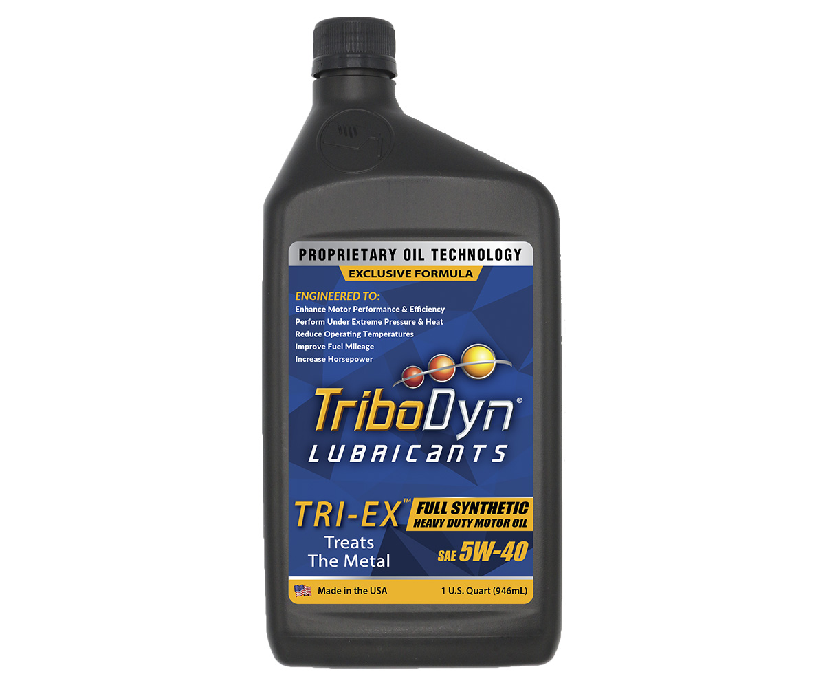 TRI-EX 5W-40 Full Synthetic Heavy Duty Motor Oil